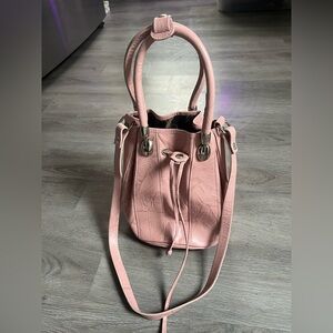 Cristina Valentina vintage leather bucket bag